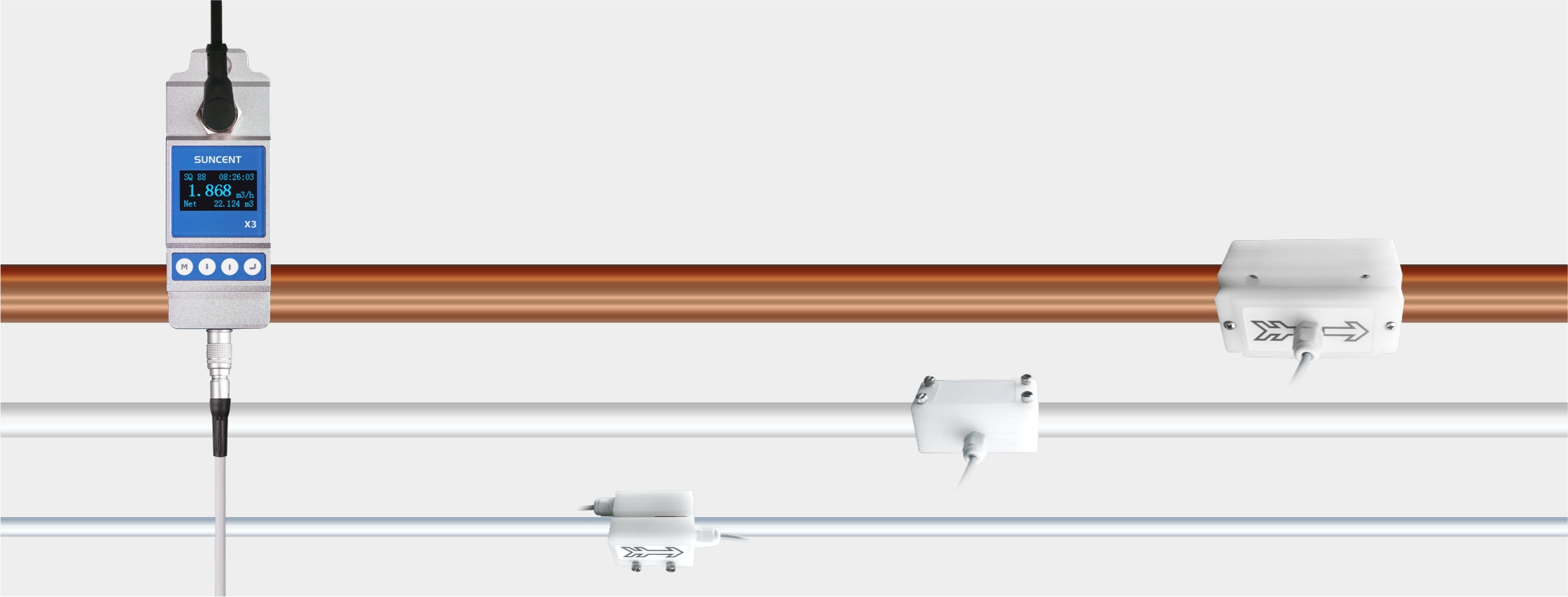 深圳迅昇SUNCENT超聲波流量計(jì) 深圳迅昇SUNCENT超聲波流量計(jì)